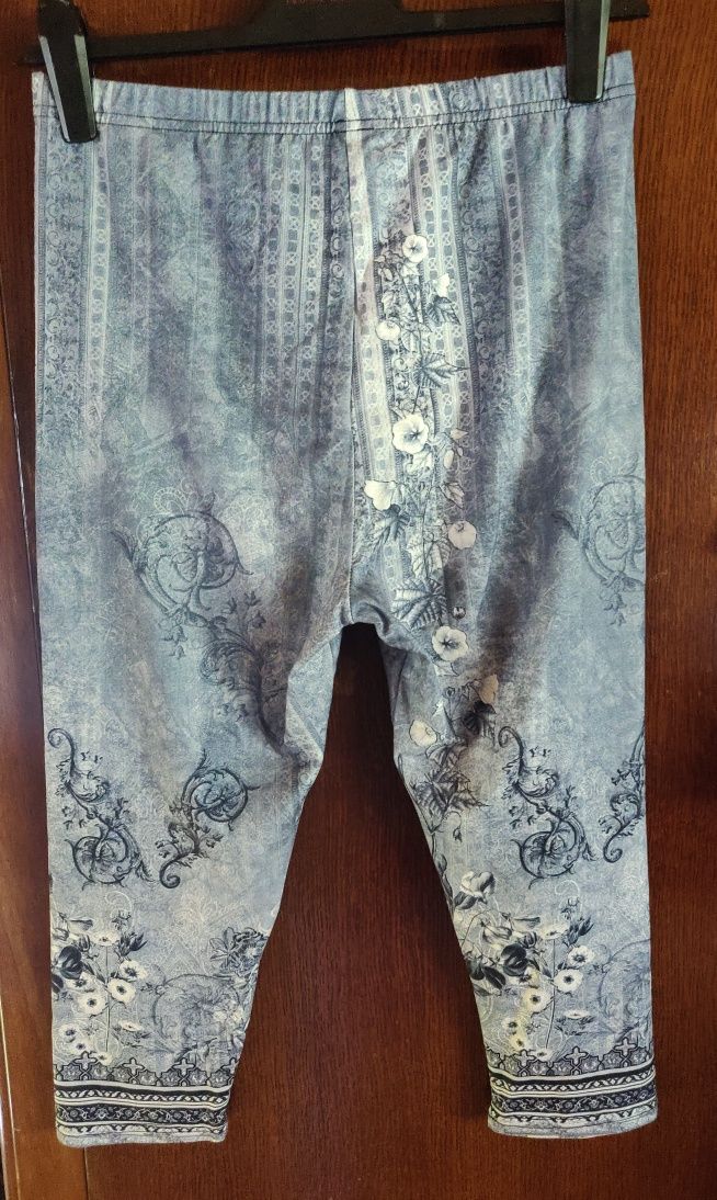Legginsy 3/4 elastyczne r.L nowe