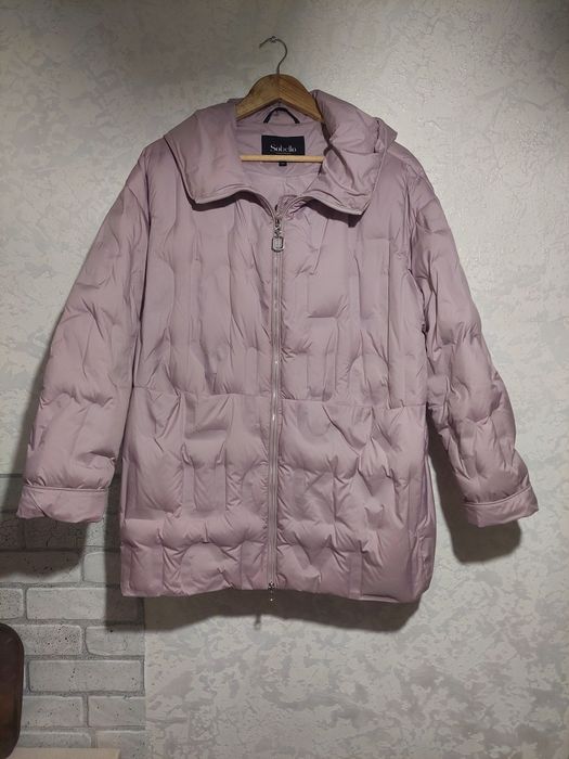 Продам осенний пуховик-курточка 50 р.