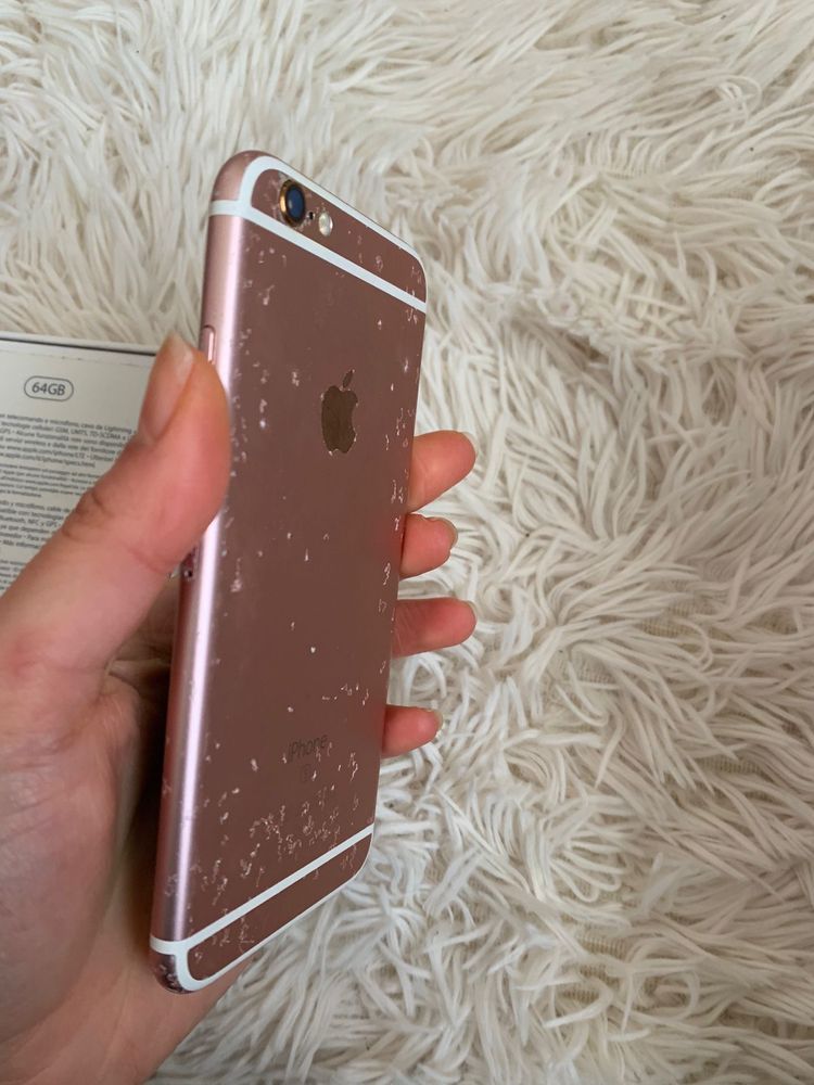 iPhone 6S 64gb rose gold (não funciona)