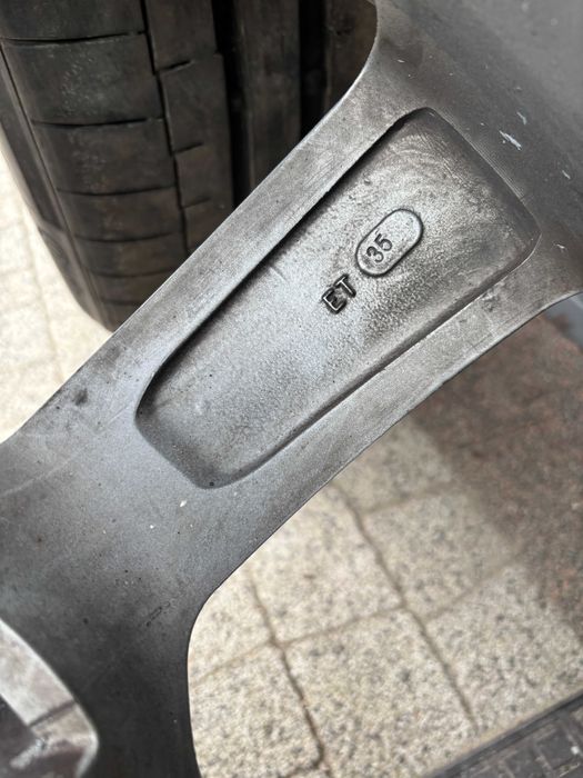 Koła kompletne 20 cali, felgi Rotor 112x5 ET35, opony Continental