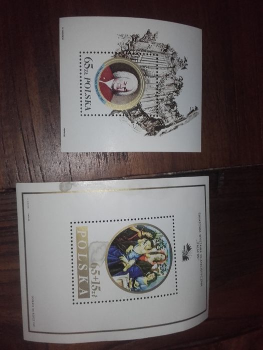 znaczki pocztowe zamiana