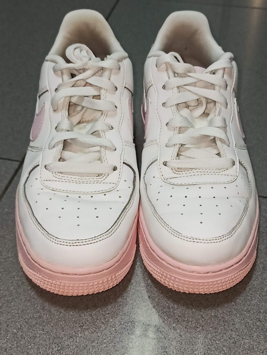 Sapatilhas nike Air Force 1 branco/ rosa