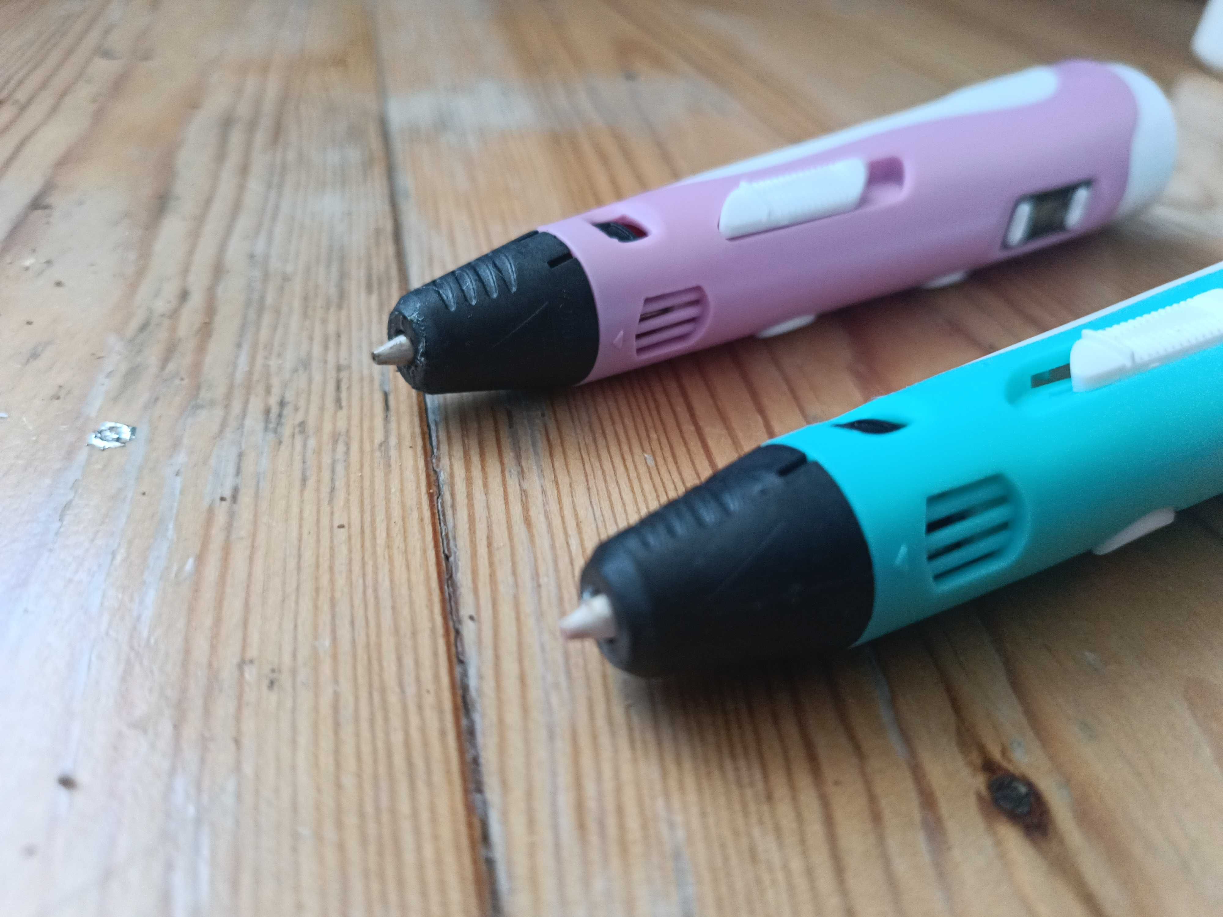 długopis 3D - niebieski /różowy