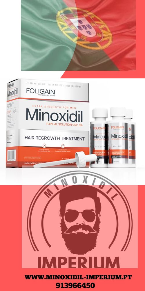 Minoxidil extra forte caixa selada 100 % original