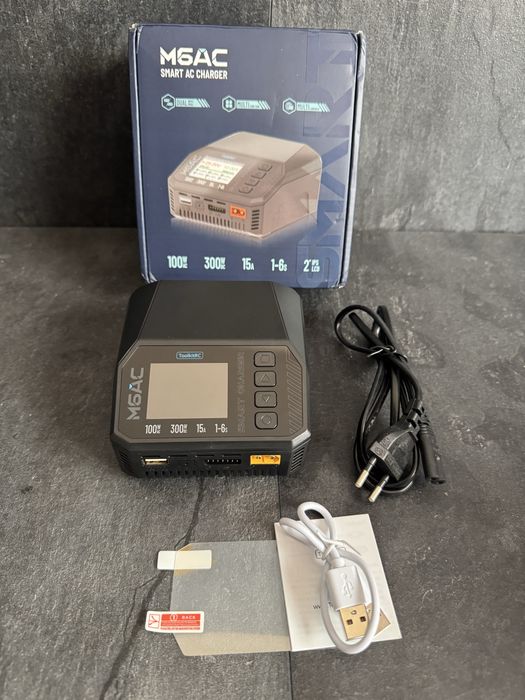 Зарядка M6AC 300W для аккумуляторів дронів XT60 lipo hota fpv