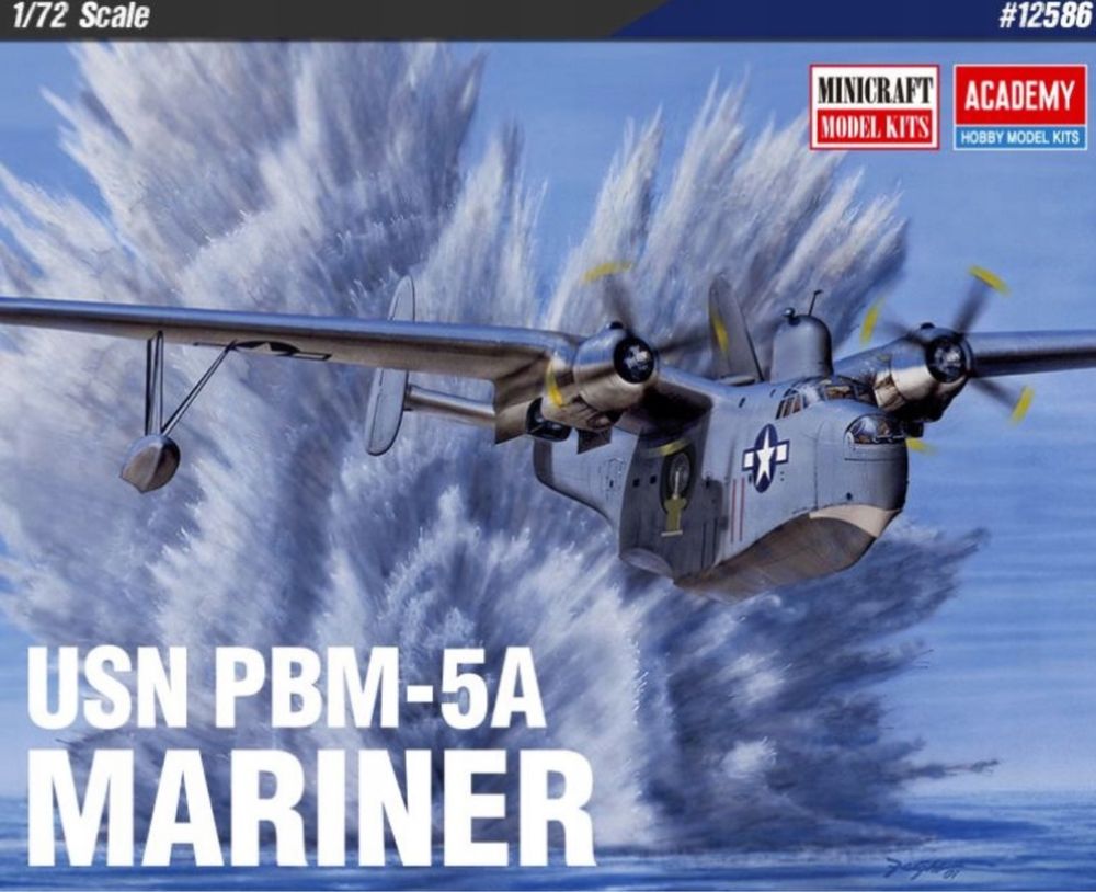 Academy 12586 Łódź latająca US Navy PBM-5A Mariner model samolotu 1/72