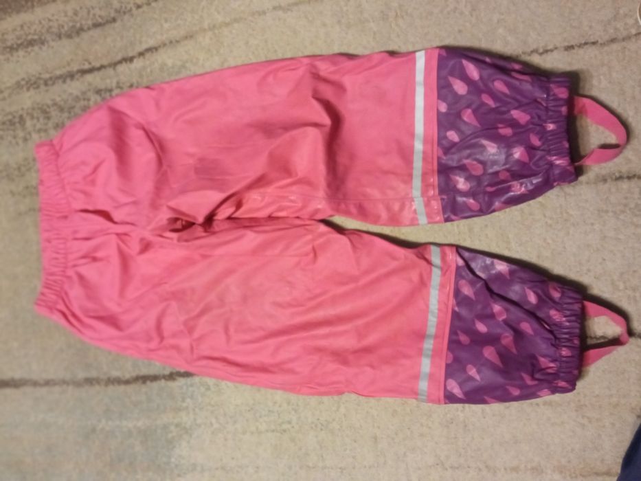 Spodnie ocieplane dziewczęce 122/128