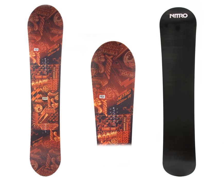 NartyRopczyce NR242 Deska 132 NITRO RIPPER GAME ON X25 Snowboardowa St