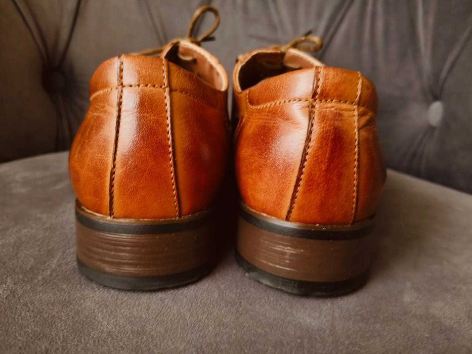 Шкіряні чоловічі туфлі Оксворди