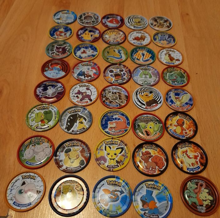 Metal  tazo kapsle  Pokemon