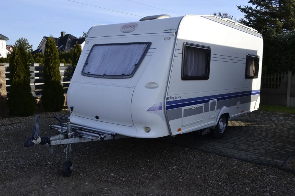 Hobby De Luxe 440  Hobby De LUXE 440*Zadbana*Mover*Pokrowiec na przyczepę