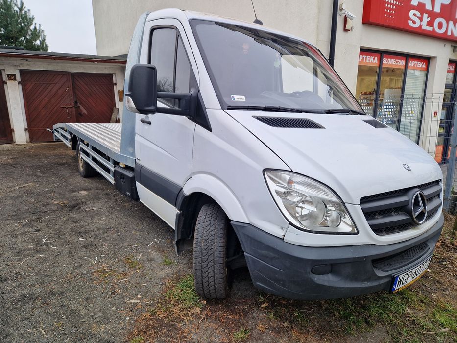 Autolaweta najazd Sprinter 319