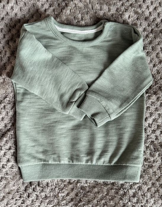 Dwie bluzy niemowlęce zielone