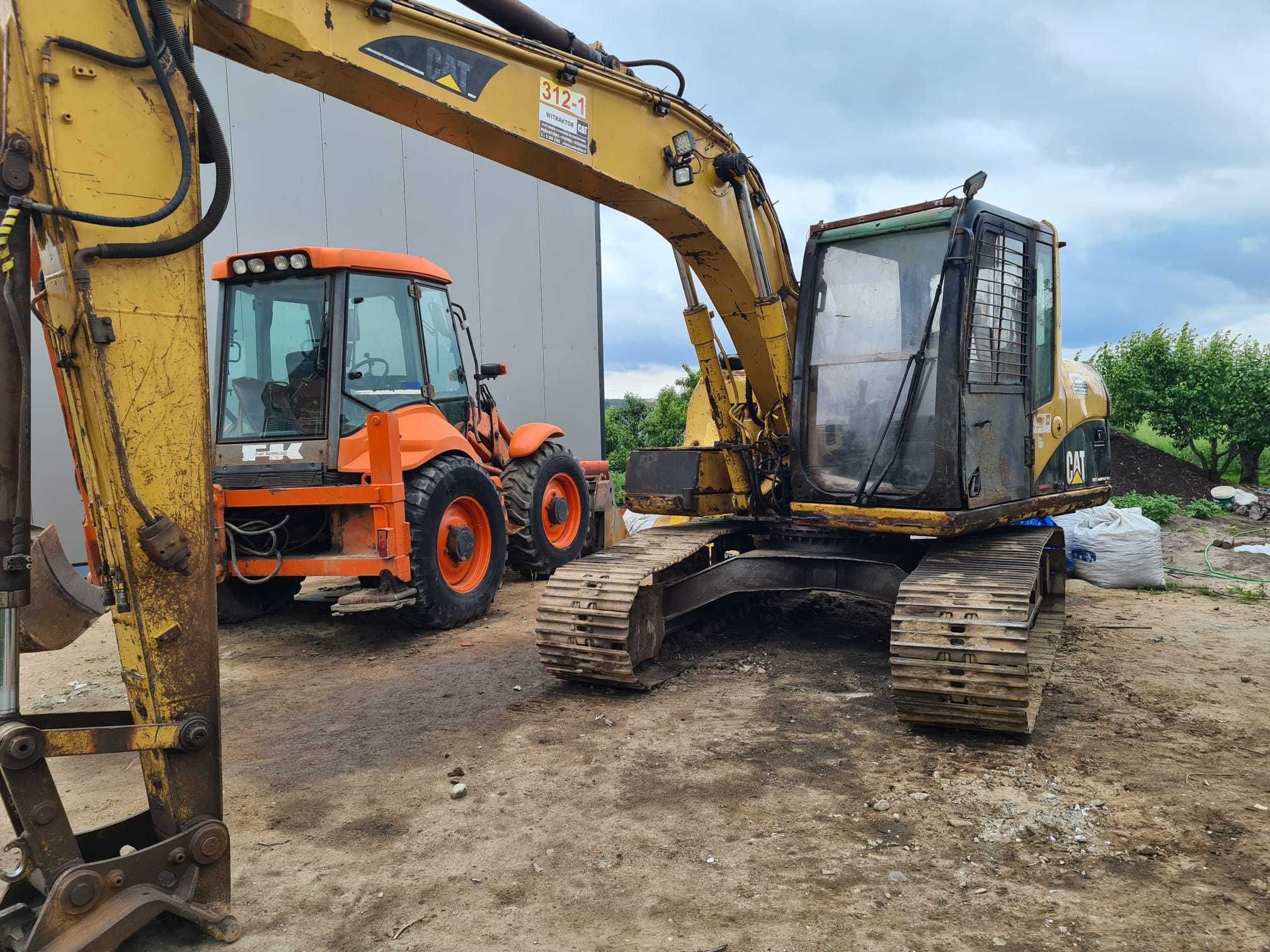 koparka CAT Caterpillar 312C