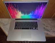  Apple MacBook Pro 17" A1297 i7 Mac OS HDD 750GB