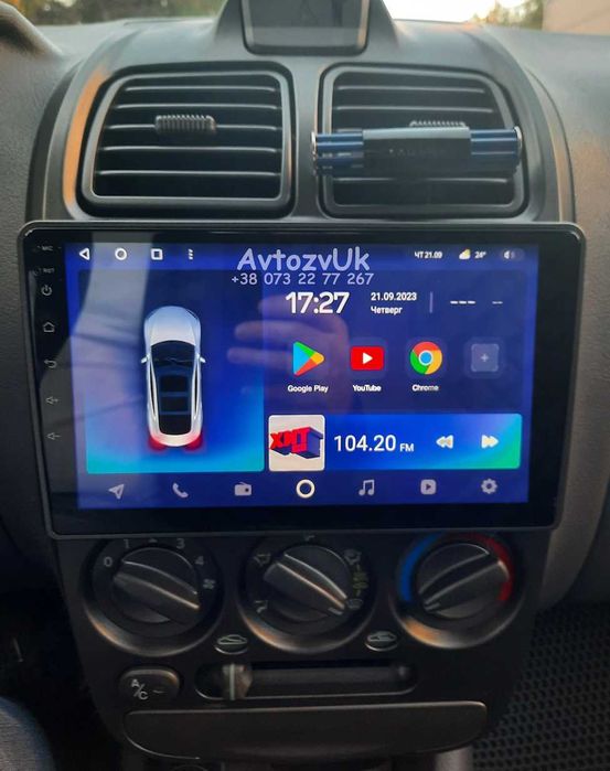 Магнитола ACCENT Hyundai VENUE GETZ SOLARIS IONIQ CarPlay Android 14