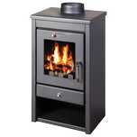 Koza piec na drewno Victoria Deluxe SM 7 kW 80%