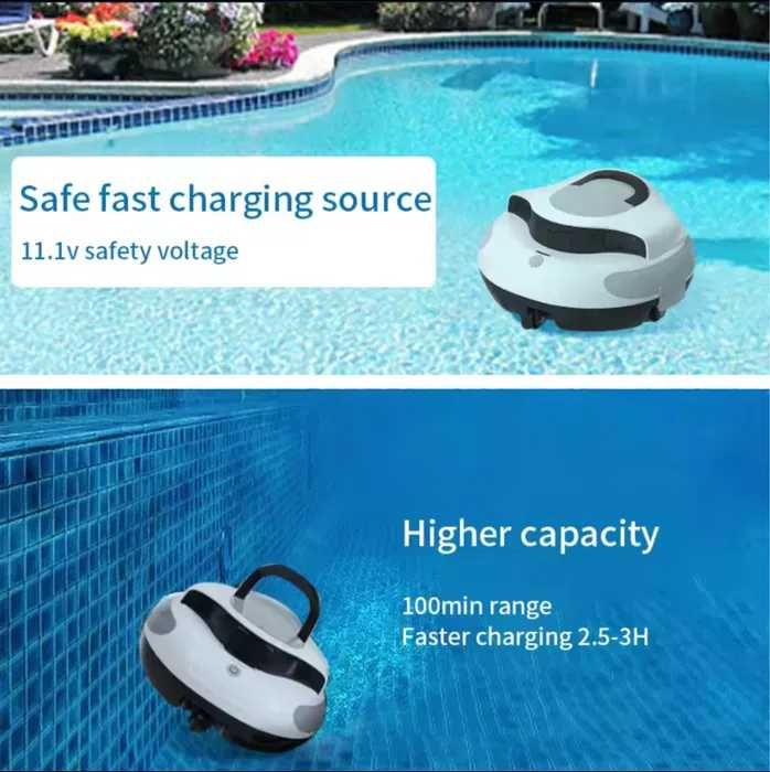 Water Robotic Cleaner Pool автомат робот-пылесос для уборки бассейна