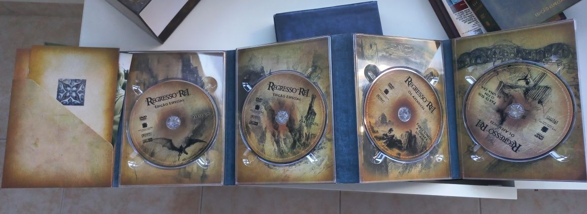 Filmes DVDs saga Senhor dos anéis