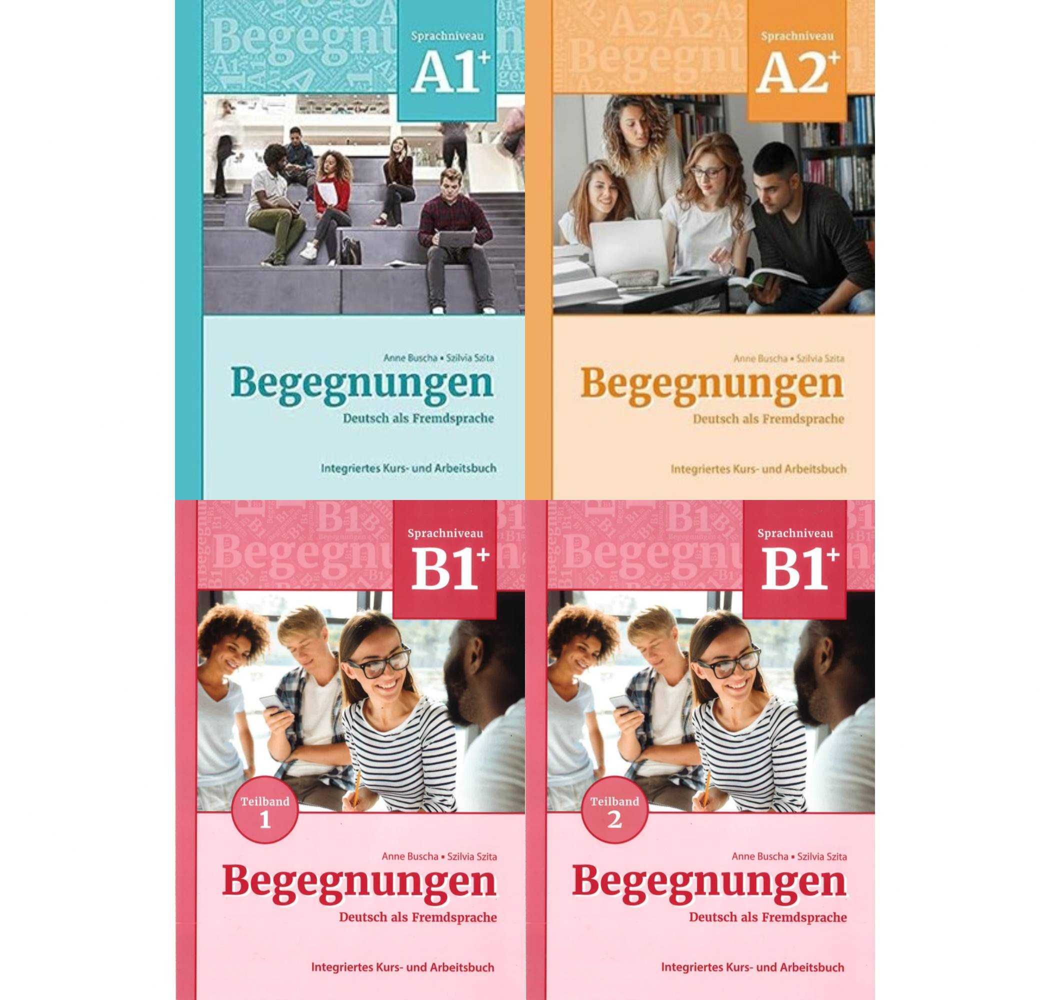 Begegnungen Neu A1+, A2+, B1+ Teil 1, 2. 3 Auflage. 2021