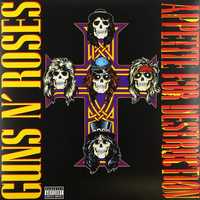 Guns n Roses Apptite for destruction 2LP Vinyl folia