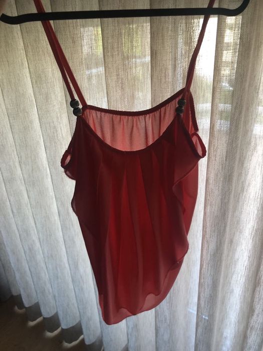 Blusa cor de pêssego