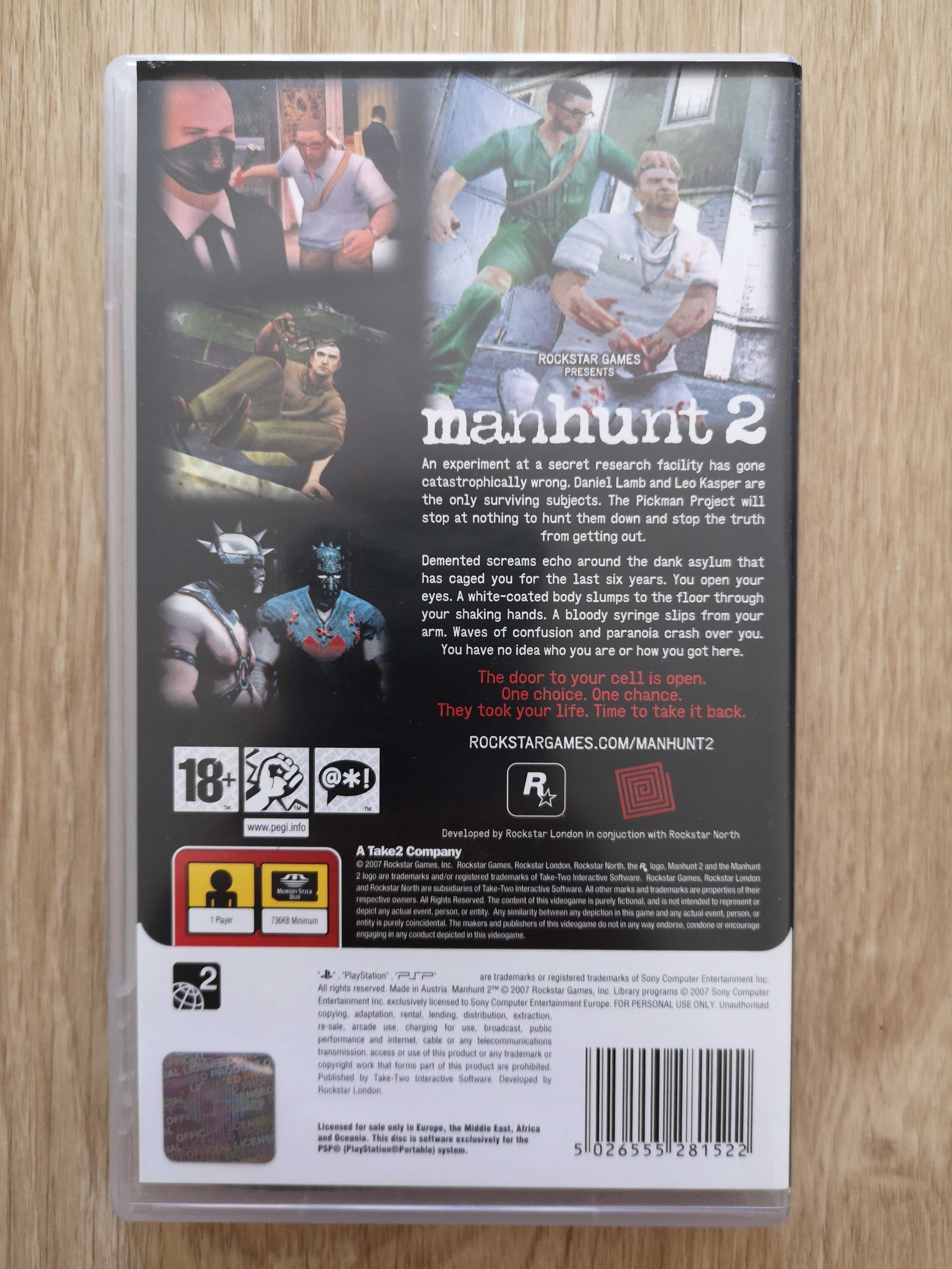 Manhunt 2 para PSP