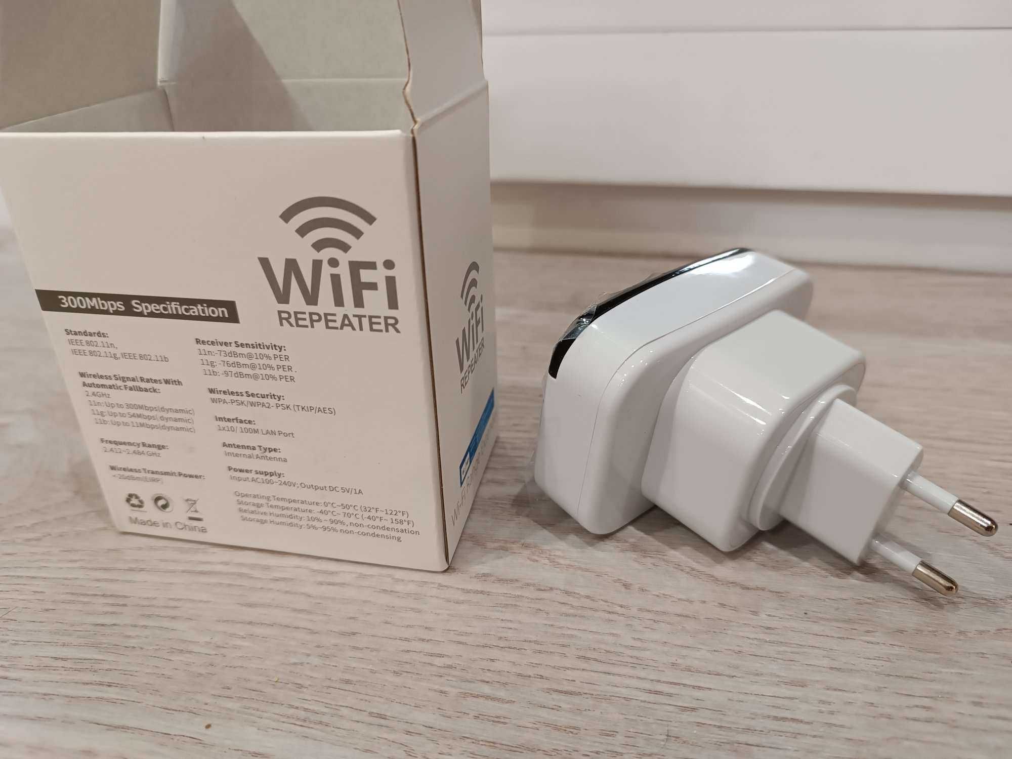 Wi-Fi Repeater репитер Усилитель WI-FI сигнала  ретранслятор НОВЫЙ