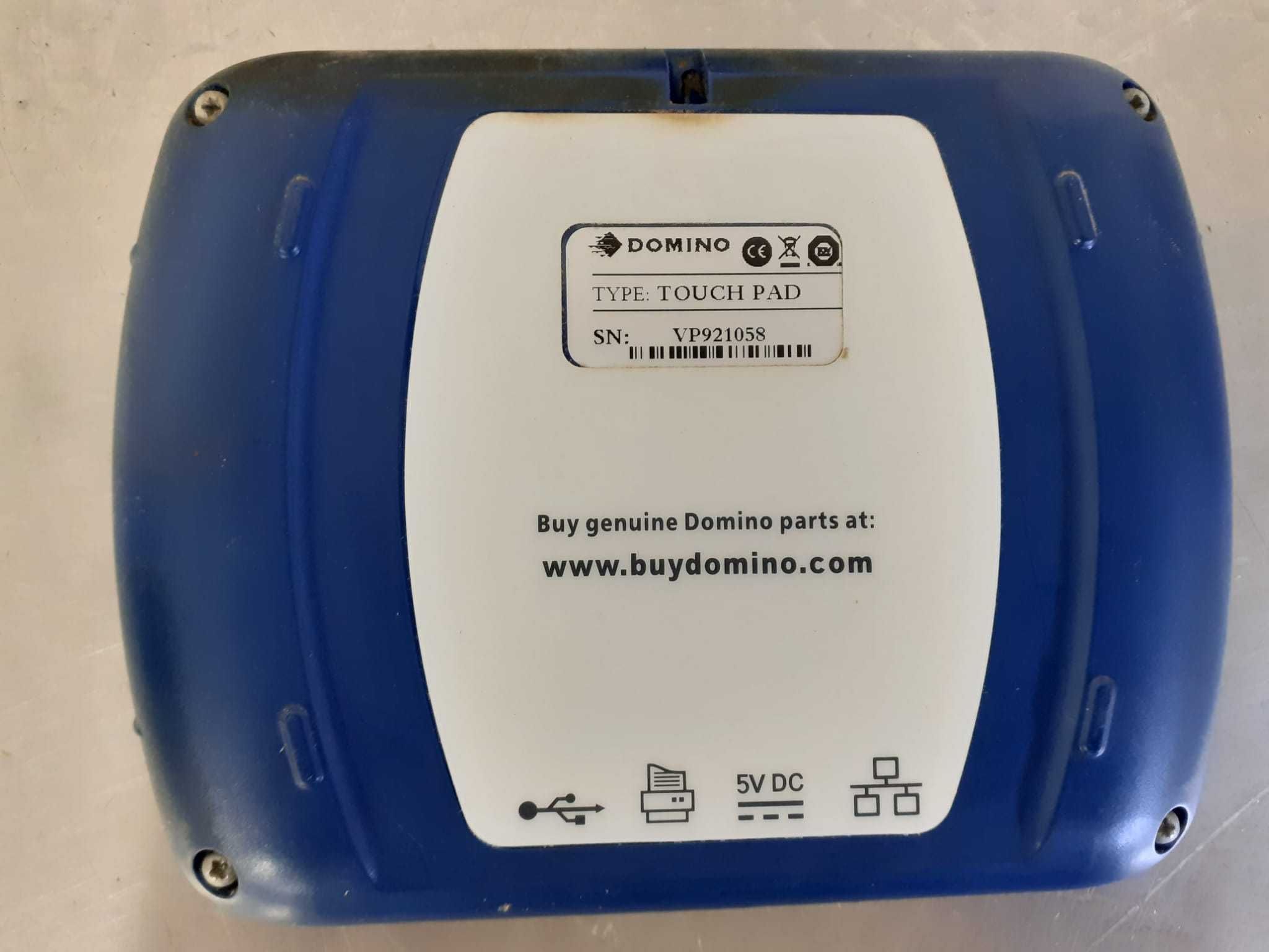 Datador Domino de transferência térmica com Touchpad