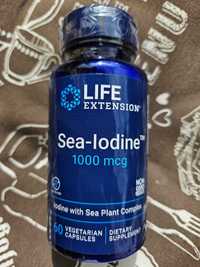 Life Extension, морський йод, 1000 мкг, 60 вегетаріанських капсул