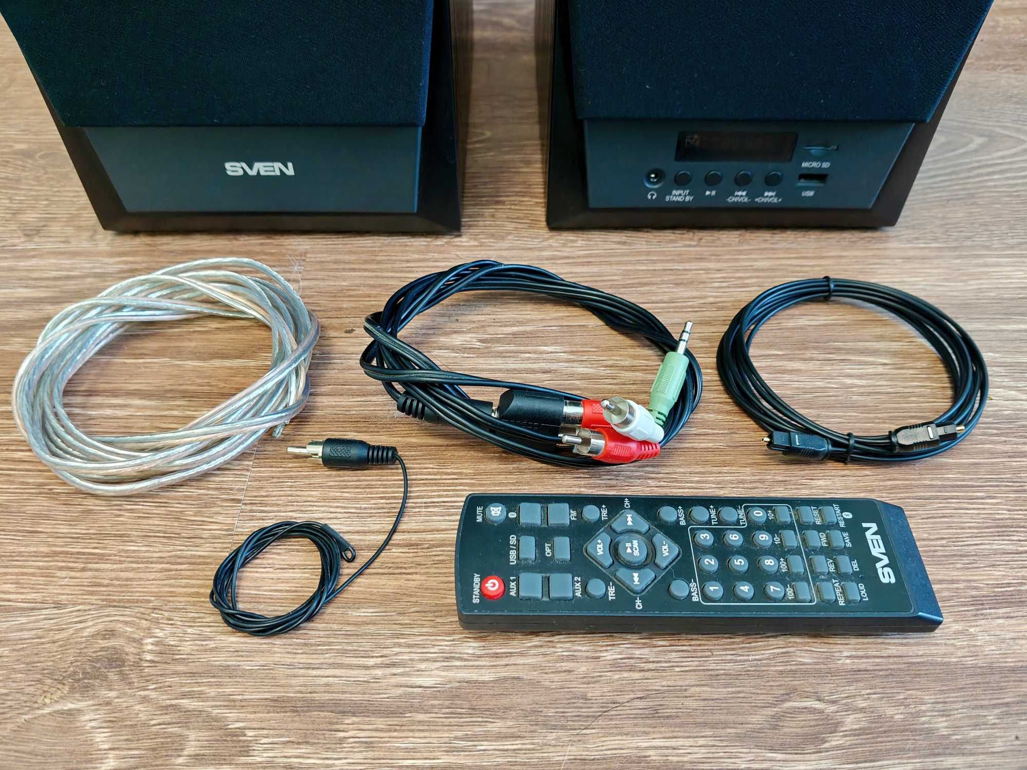 Głośniki SVEN MC-10 USB, FM, BLUETOOTH, 50W głośniki 2.0