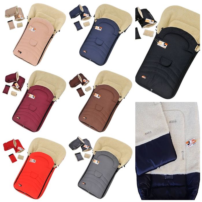 Конверт-чехол на овчине в коляску или санки 98*48см MAXI For Kids