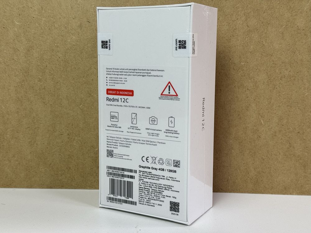 Новий телефон/смартфон Xiaomi Redmi 12C 4GB/128GB Gray