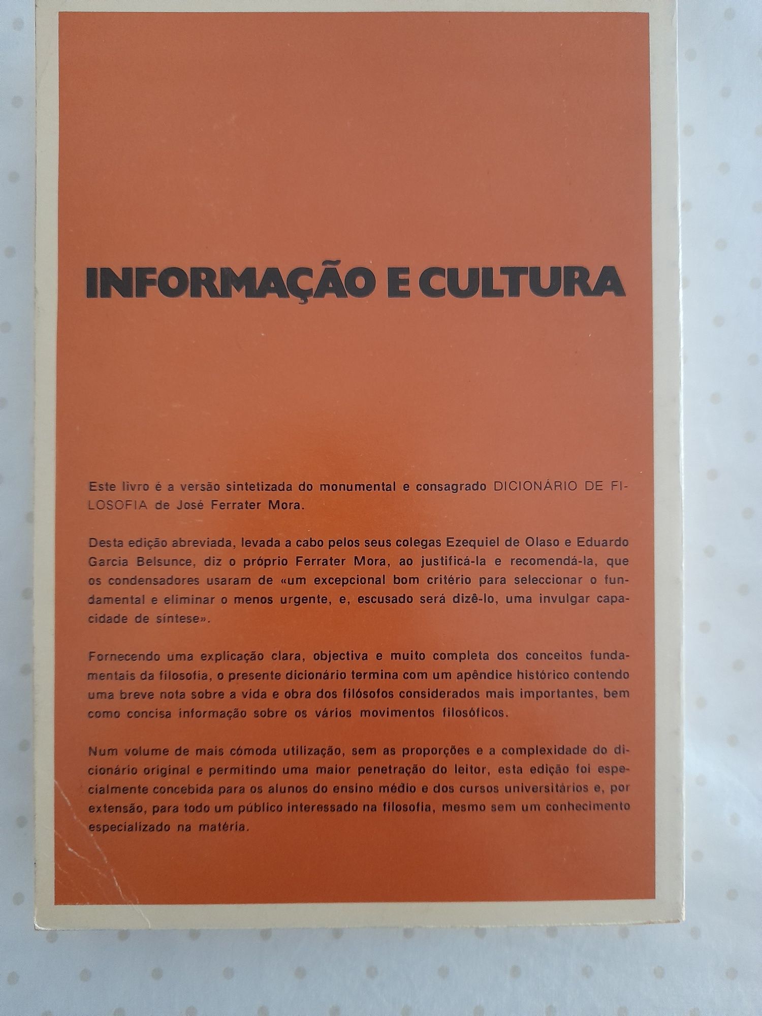 Dicionário de filosofia