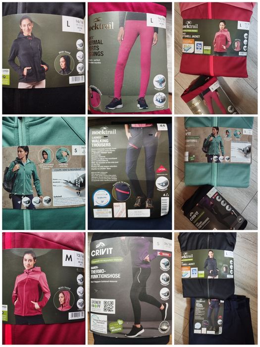 Rocktrail, женская термо куртка Softshell - водоотталкивающие/ветрозащ