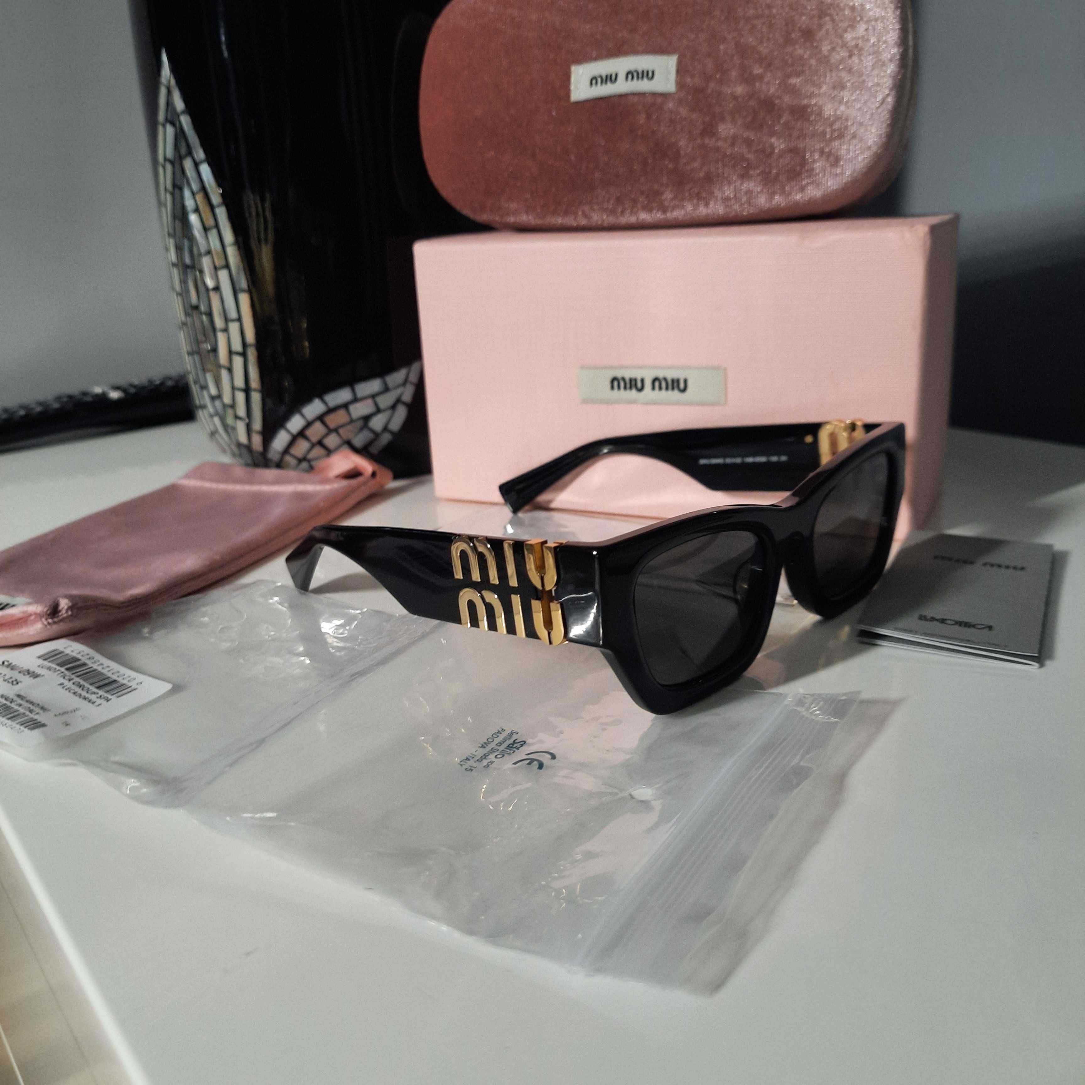 Okulary Miu Miu black