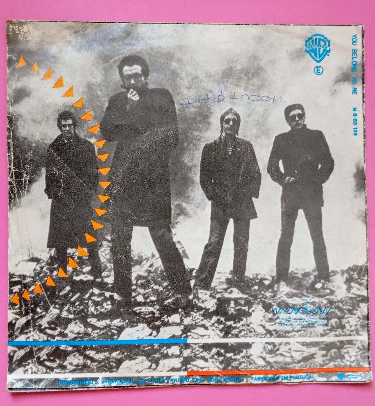 Disco Vinil 7 " Elvis Costello - Want to go to Chelsear raro Warner Br