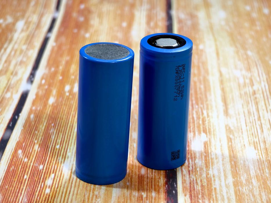 Акумулятори літій залізо-фосфатні LiFePO4 GNE 26650 3600 мА 10.2A