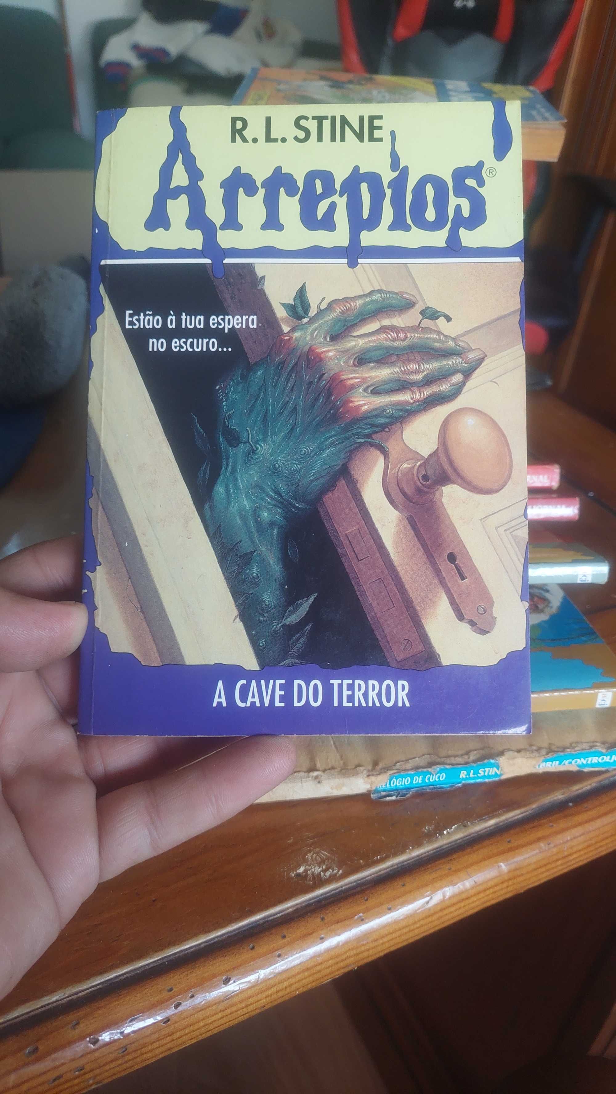Coleção Rara – Livros Arrepios R.L. Stine – Vintage Anos 90