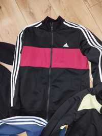 Zestaw sportowy 2x bluza rozpinana i spodnie dresowe adidas 152