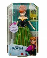 Disney Frozen Lalka Śpiewająca Anna Hmg45, Mattel