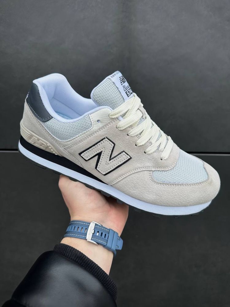 РОЗПРОДАЖ! Кросівки New Balance 574 Beige&Gray | 40 41 42 43 44 ню бал