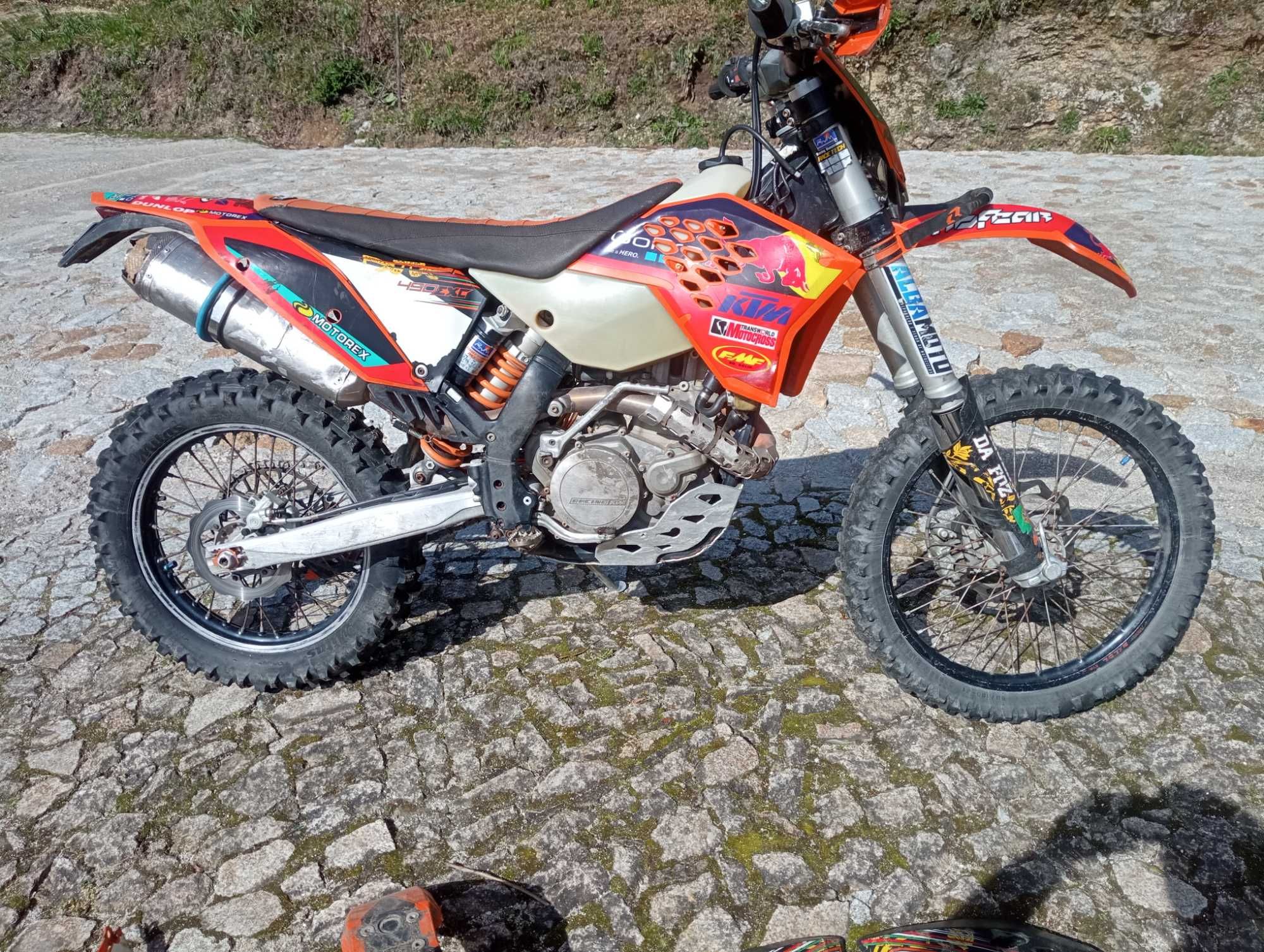 KTM 450 Six days 2010 MATRICULADA