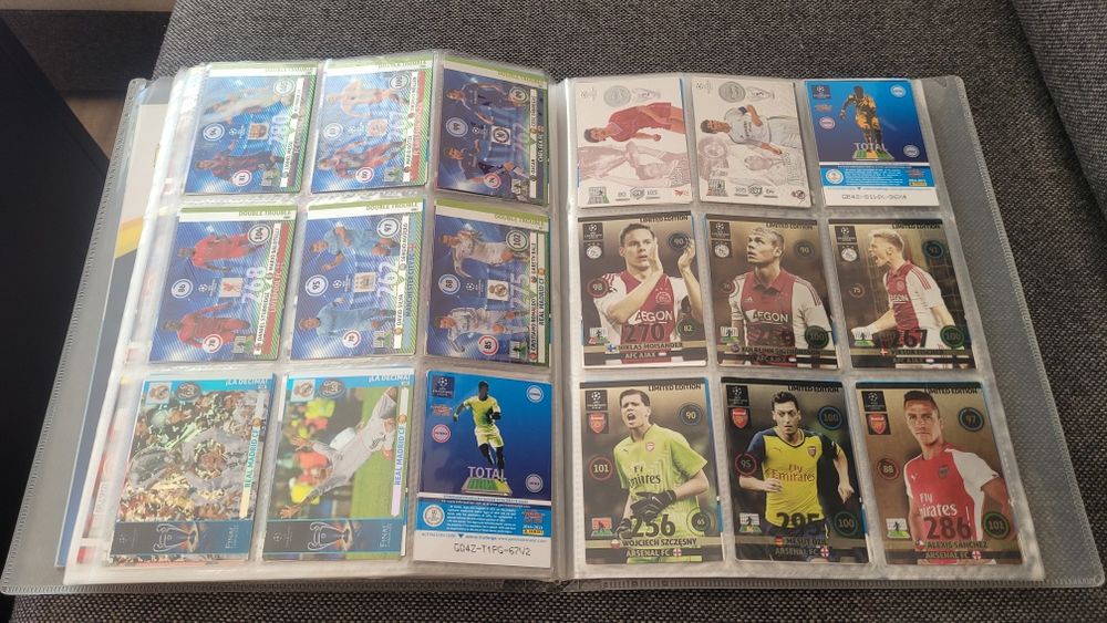 Album z kartami UEFA Champions League 2014/15 (prawie kompletny)