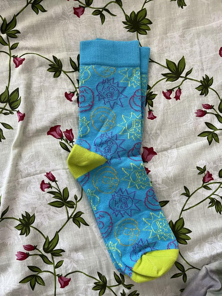 Чоловічі шкарпетки Rick and Morty