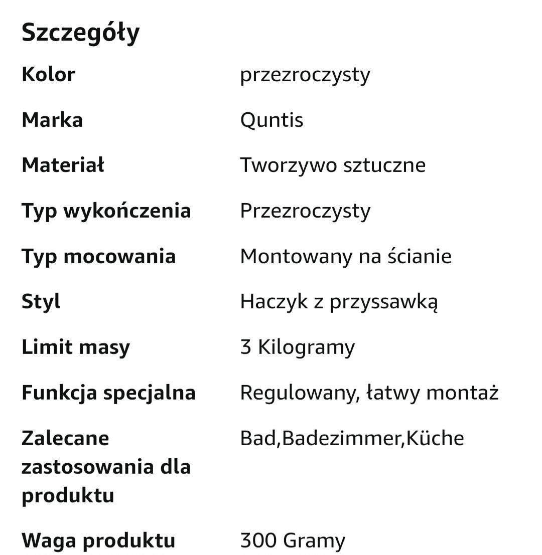 Zestaw 6 wieszaków