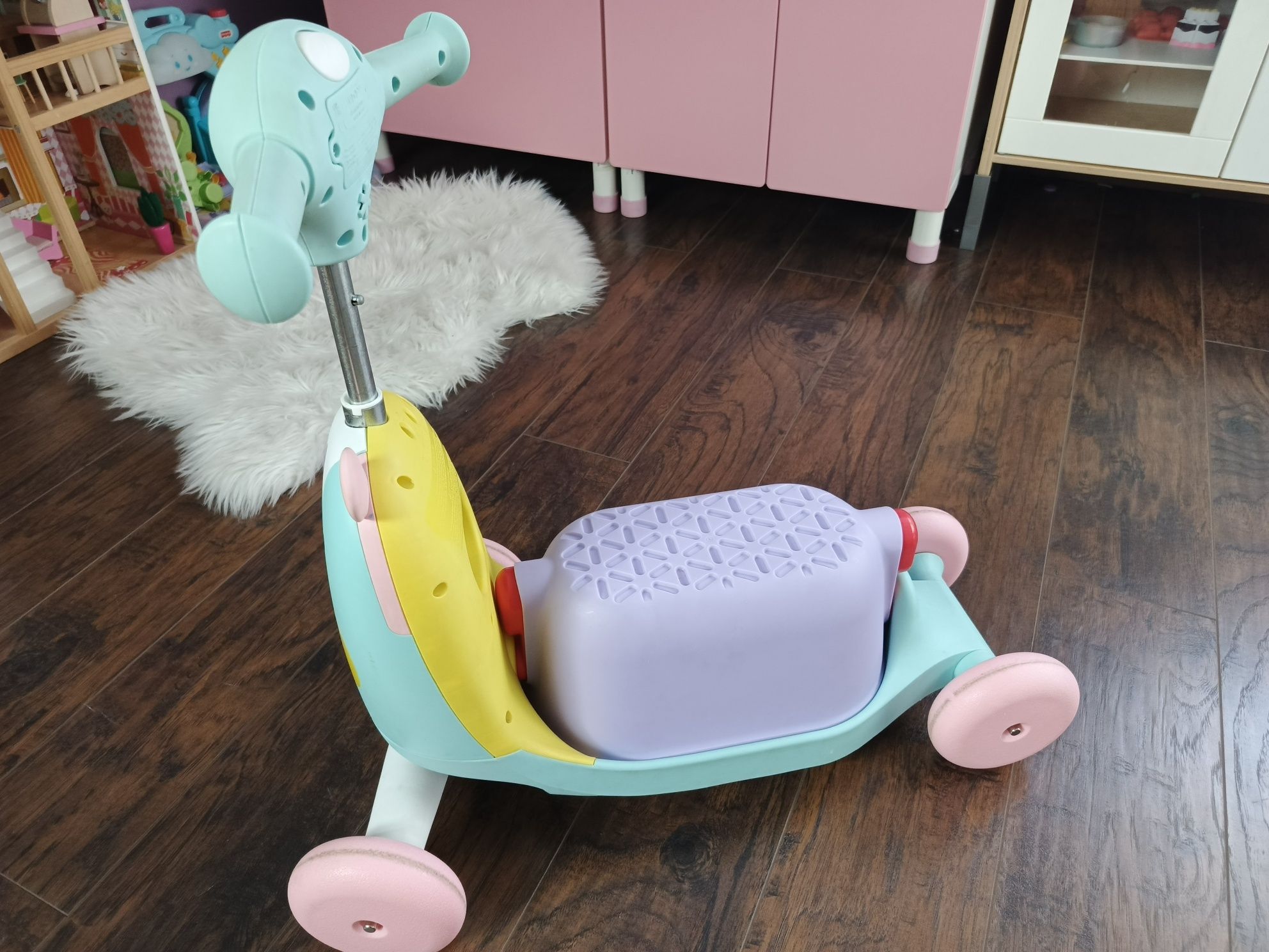 SKIP HOP jeździk, pchacz,  hulajnoga 3W1 JEDNOROŻEC