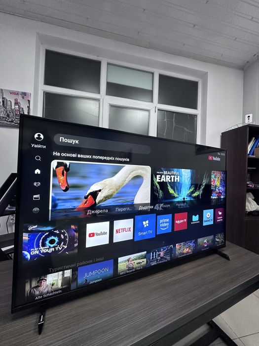 Телевізор Philips 55 55PUS6704/12 SmartTv 4k ембілай підсвідка