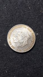 PRL 200 Złotych XXX Rocznica zwycięstwa nad faszyzmem z 1975 roku Ag