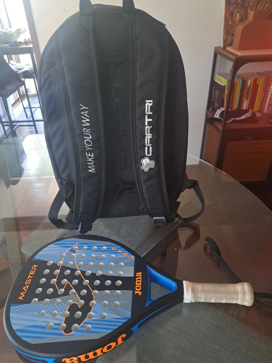 Raquete Padel Joma com Mala